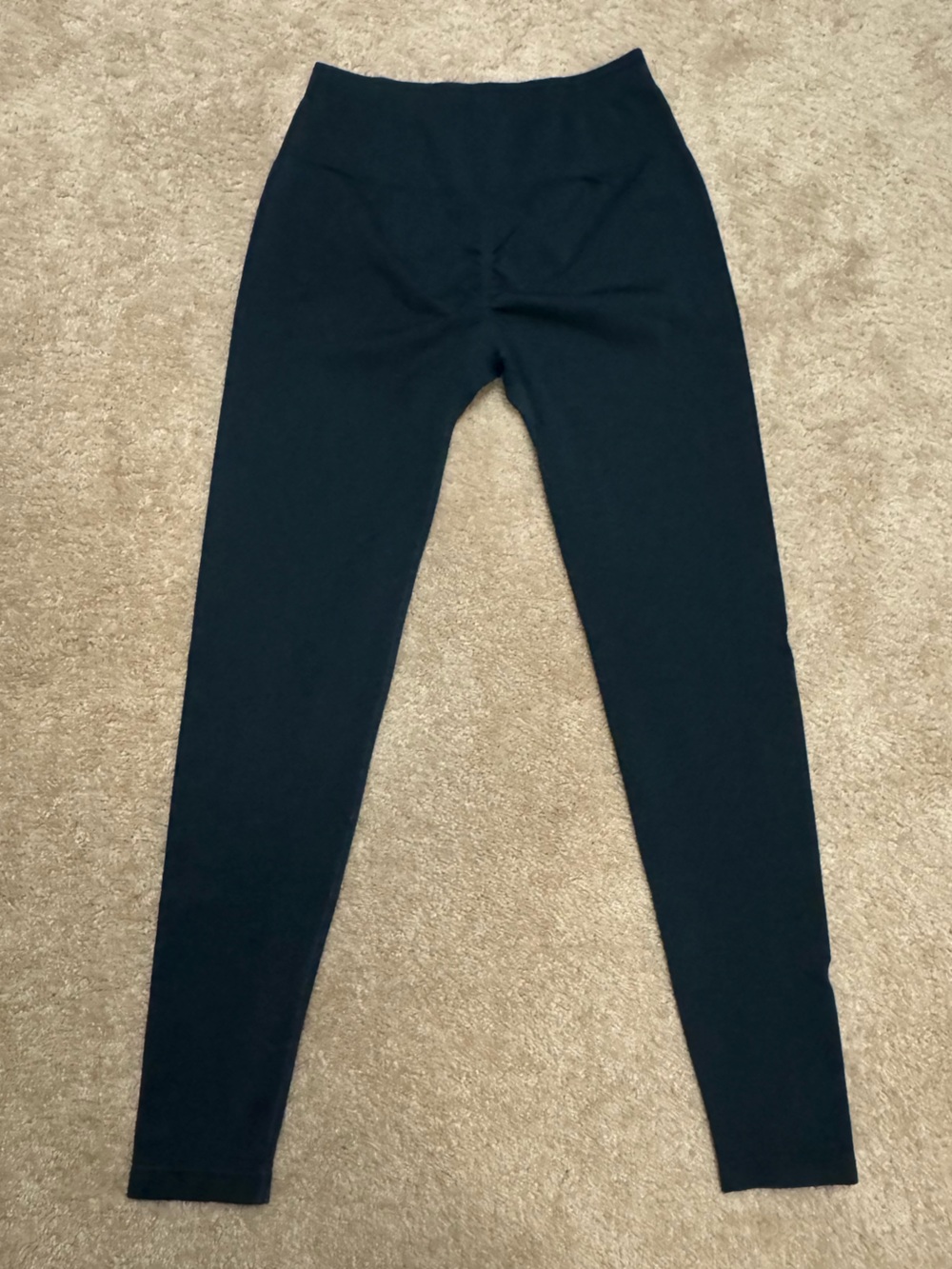 Women’s Black Stretch Leggings - Picture 3 of 6